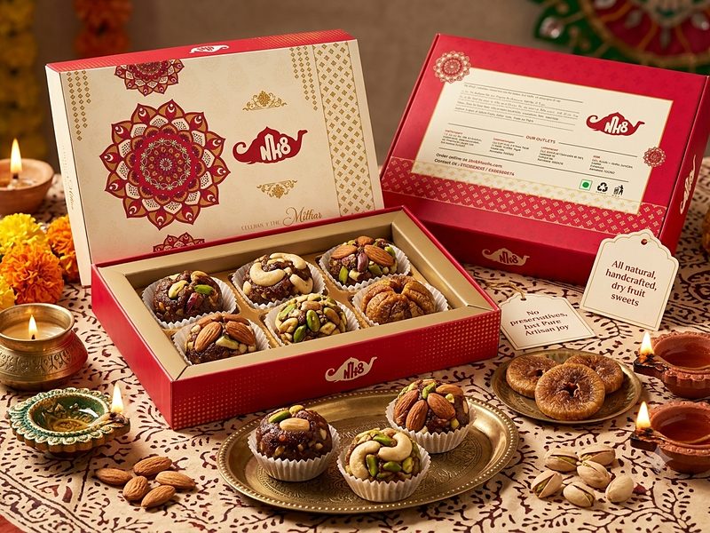 Gourmet Dry Fruit Sweet Box of 6